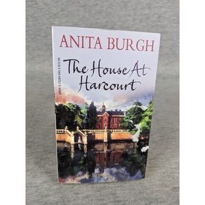 🍭 3/$10 Anita Burgh: The House at Harcourt (Paperback)